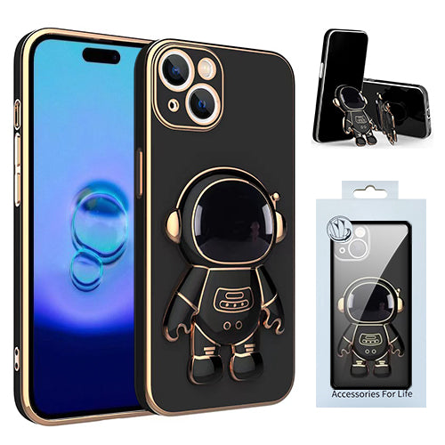 iPhone 15 6.1 Astronaut Stand Black