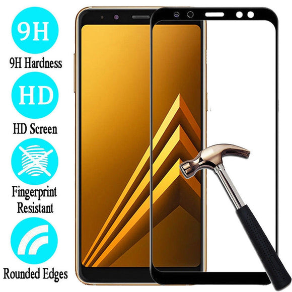 Samsung Galaxy A6 3D Full Cover Tempered Glass Screen Protector