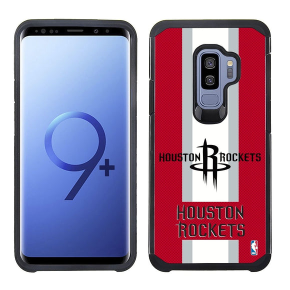 Dual Layered Case for Samsung S9 Plus NBA Houston Rockets