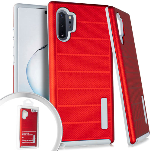 PKG Samsung Note 10 PRO Delux Brushed Case Red