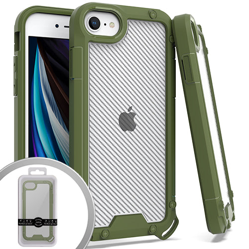 PKG iPhone 8 /SE 2020 PROZIN CARBON Army Green
