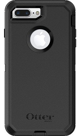 OtterBox 77-54041 DEFENDER SERIES Case for iPhone 8 Plus & iPhone 7 Plus (ONLY) - BLACK