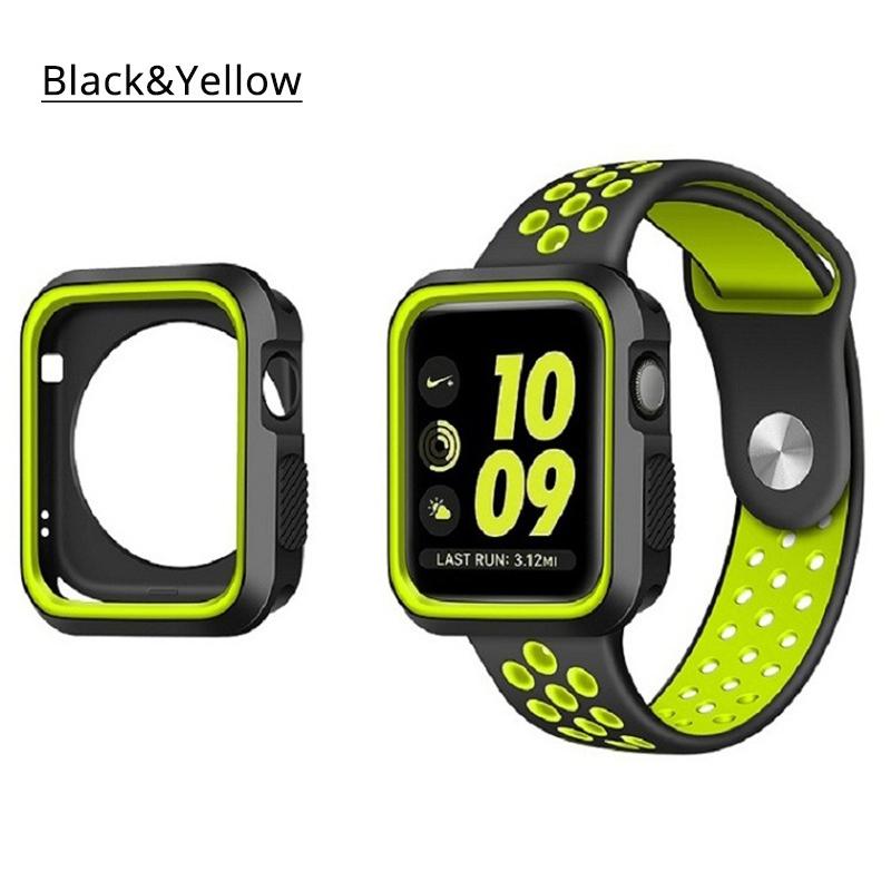 Rugged Silicone Sport Band for Apple Watch