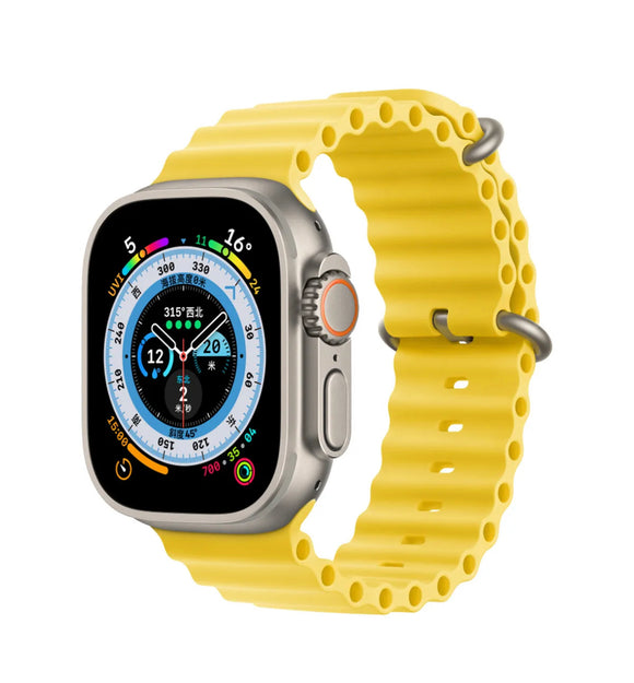 Apple Watch Ocean Loop Band 42/44/45/49mm - Yellow