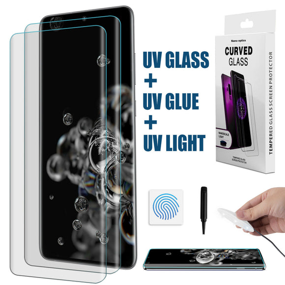 UV Glue Tempered Glass Protectors S20