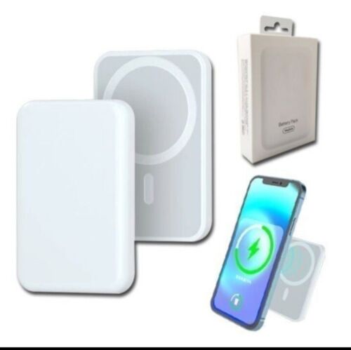 MagSafe Magnetic Battery Pack (High Quality) with Lightning  and type-c connector compatible for iPhone15/14/13/12