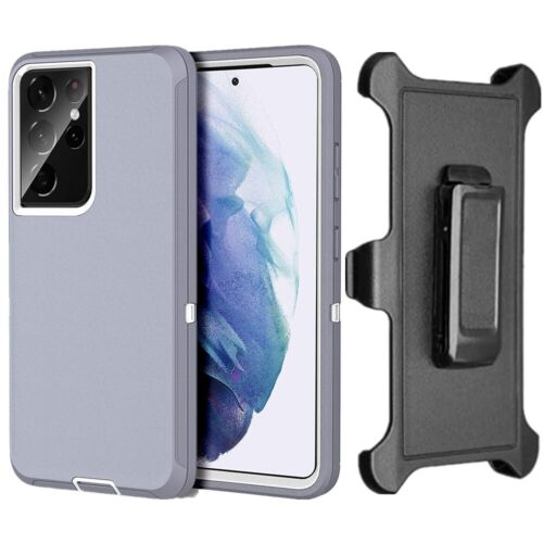Phone Case Samsung Galaxy S23 With Belt Clip - Gray