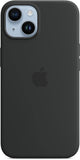 Apple - iPhone 14 Silicone Case with MagSafe - Midnight