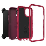 Defender Case For Apple iPhone 12 / 12 Pro - Berry