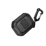 For AirPods Pro2 (2022 2nd Version) Switch Button Hybrid with Belt Loop - Black