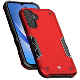For Samsung A15 5G METKASE Exquisite Tough Shockproof Hybrid Case Cover in Premium Slide-Out Package - Red