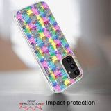 For Samsung A14 5G Creative Design Hybrid Cover Case - B