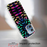 For Motorola G Stylus 5G (MultiCarrier 6.6" 16MP Camera) 2023 Creative Design Hybrid Cover Case - F