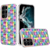 For Samsung S23 Ultra Creative Design Hybrid Cover Case - B