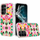 For Samsung S23 Ultra Creative Design Hybrid Cover Case - C