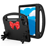 For Apple iPad 10th Gen 2022 Bow Hands Kickstand Tablet Case Cover - Black
