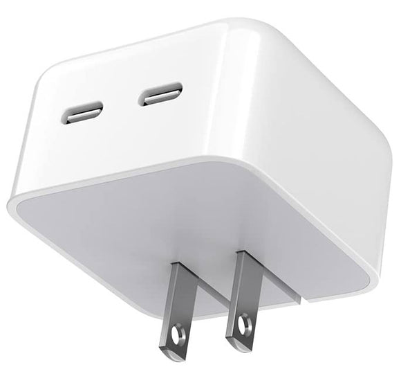 35W DUAL USB-C+C POWER ADAPTER