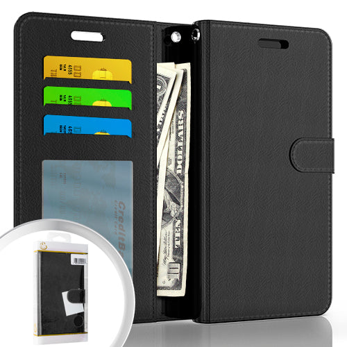 PKG iPhone 13 6.1 /14 6.1 Wallet Pouch 3 Black