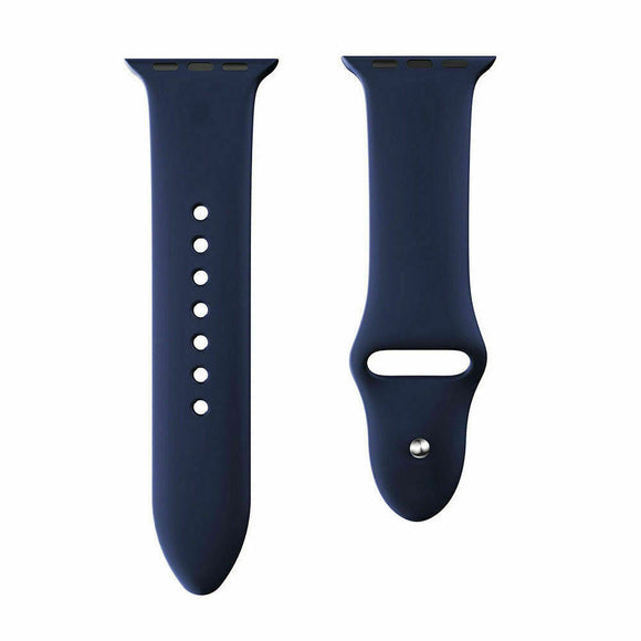 Apple Watch Silicone Band 49/45/44/42mm- Midnight Blue