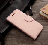 XIEKE Wallet case iPhone 14 Pro Max - Rose Gold