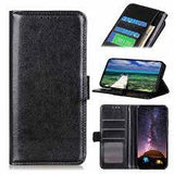 For iPhone 15 Wallet ID Card Holder Case Cover - Black
