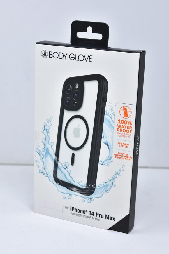 Body Glove Tidal Waterproof Case with Magsafe - iPhone 14 Pro Max - Black