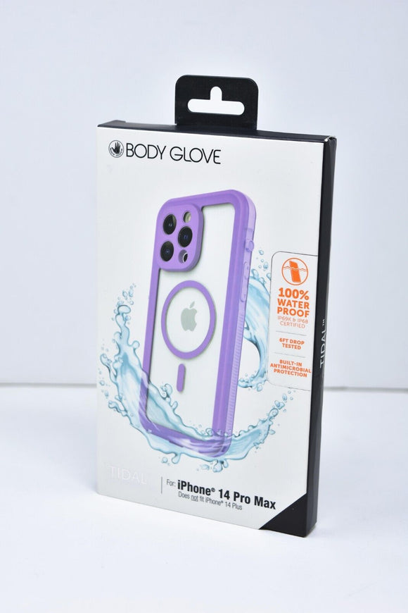 Body Glove Tidal Waterproof Case with Magsafe - iPhone 14 Pro Max -Muted Lavender