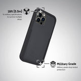Pelican Voyager with MagSafe Case and Holster BLACK- iPhone 14/13
