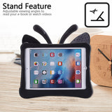 iPad Mini 6 Butterfly  Foam Stand Case - Black