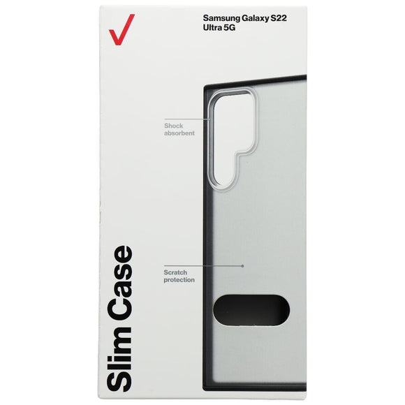 Verizon Slim Sustainable Series Case for Samsung Galaxy S22 Ultra 5G - Black