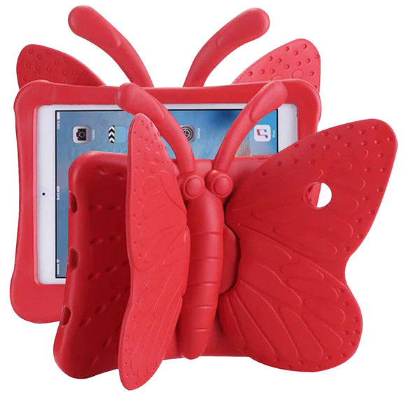 iPad Mini 6 Butterfly  Foam Stand Case - Red