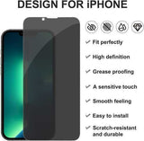 iPhone 14 Plus (6.7") Privacy Tempered Glass Protector