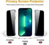 iPhone 14 Plus (6.7") Privacy Tempered Glass Protector