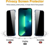iPhone 14 (6.1") Privacy Tempered Glass Protector