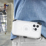 Pelican Voyager Magnetic MagSafe Case for iPhone 14 Pro Max w/ Holster - Clear