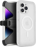 Pelican Voyager Magnetic MagSafe Case for iPhone 14 Pro Max w/ Holster - Clear