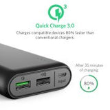 Anker PowerCore 20000 with Quick Charge 3.0, Black