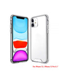 Shockproof Clear Hard TPU- iPhone 12/12 Pro (6.1)
