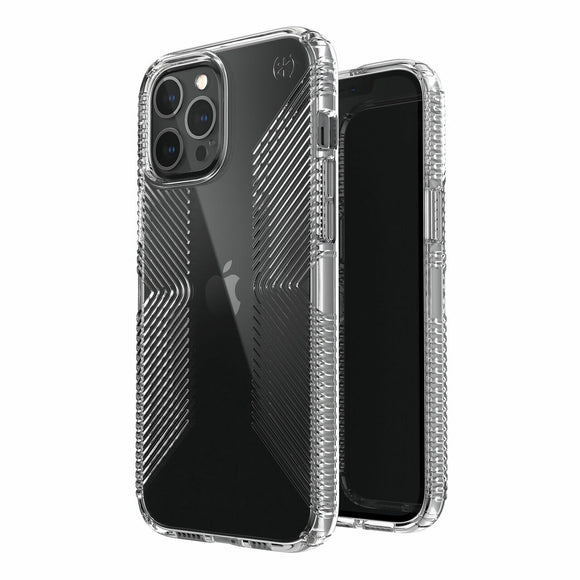 Speck Presidio Perfect-Clear Grip Case for Apple iPhone 12 Pro Max