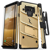 ZIZO BOLT Series Samsung Galaxy Note 9 Case (Gold/Black)