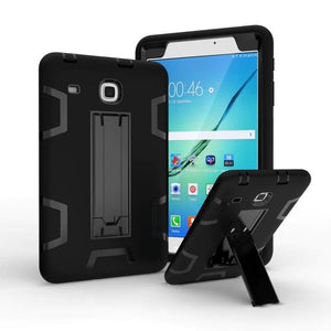 Hybrid Armor Shockproof Drop Resistance Silicon Cover for Samsung Galaxy Tab E 8.0 T375 / T377