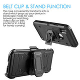 IPHONE 11 Tactical Heavy Duty Combo with Clip BLACK