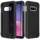 SAMSUNG GALAXY S10E- ION TRIPLE LAYERED HYBRID CASE WITH TEMPERED GLASS SCREEN PROTECTOR