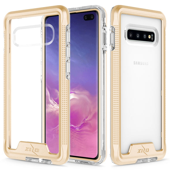 SAMSUNG GALAXY S10 PLUS- ION TRIPLE LAYERED HYBRID CASE WITH MILITARY GRADE DROP TESTED