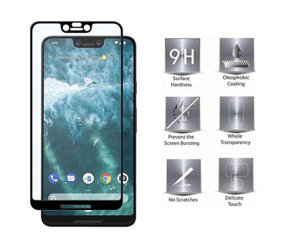3D Tempered Glass Full Cover Screen Protector Shatter Proof Google Pixel 3 3 XL