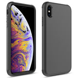 For iPhone XS Max - SLEEK HYBRID Cover w/ Dual Layered Protection in ZV Blister Packaging