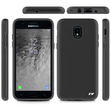 FOR SAMSUNG GALAXY J7 2018 - SLEEK HYBRID COVER W/ DUAL LAYERED PROTECTION IN ZV BLISTER PACKAGING GALAXY J7 REFINE, J7 STAR