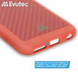 Evutec Karbon SI Lite Ultra Slim Fiber +TPU Mix Shockproof Case For iPhone 6S/6