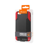 IPHONE 6 PLUS HYBRID HEAVY DUTY HOLSTER COMBO CASE IN RED BLACK