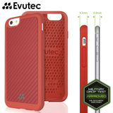 Evutec Karbon SI Lite Ultra Slim Fiber +TPU Mix Shockproof Case For iPhone 6S/6